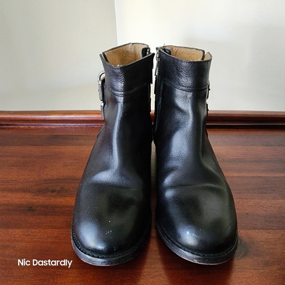 Frye Molly D Ring Ankle Boots - Picture 5 of 10